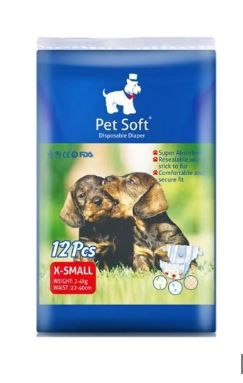Pet Soft ผ้าอ้อม3 สี