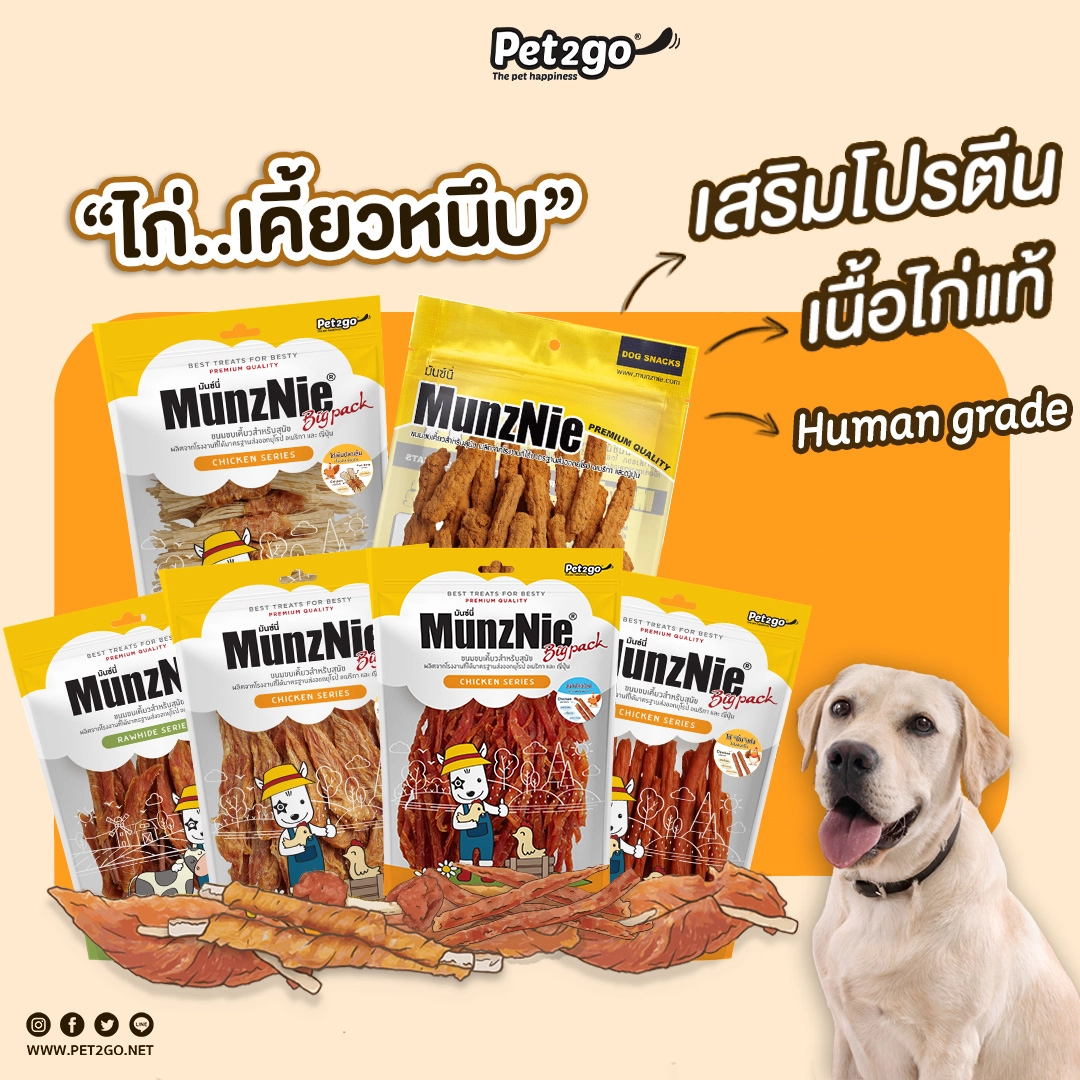 MunzNie Chicken Tenderloin for Dogs.