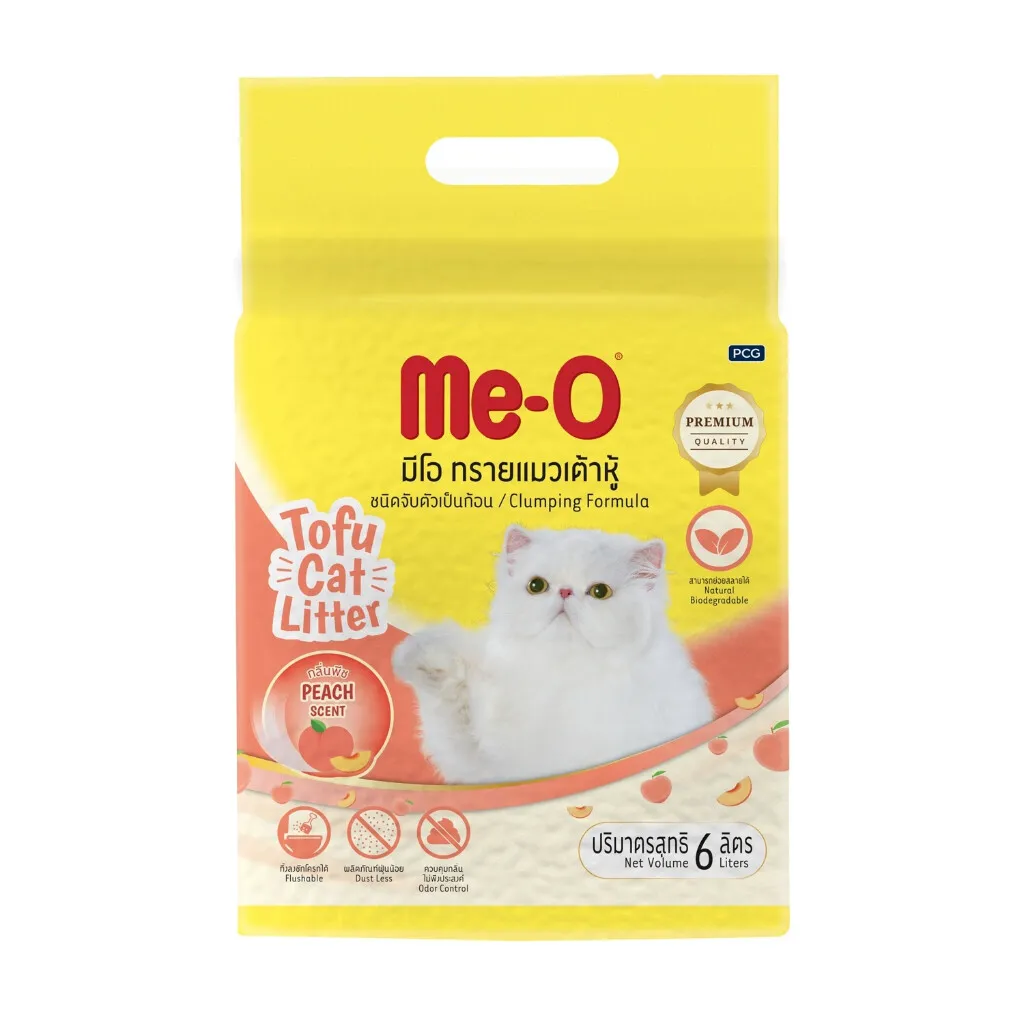 Me-O มีโอ ทรายเต้าหู้ ขนาด 6 ลิตร