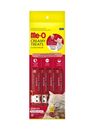 Me-O Creamy Treat Cat Treats มีโอ ครีมมี่ ทรีต ขนมแมวเลีย สำหรับแมวทุกช่วงวัย