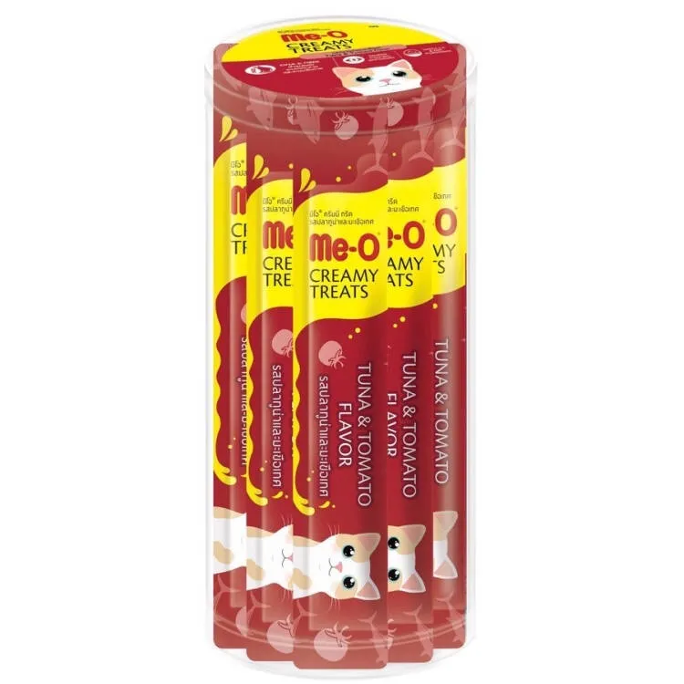 Me-O Creamy Treat Cat Treats มีโอ ครีมมี่ ทรีต ขนมแมวเลีย สำหรับแมวทุกช่วงวัย